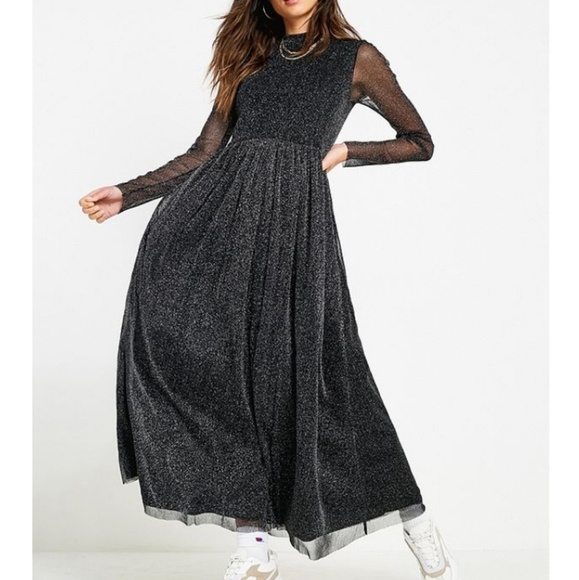 UO glitter mesh maxi dress - Picture 1 of 6